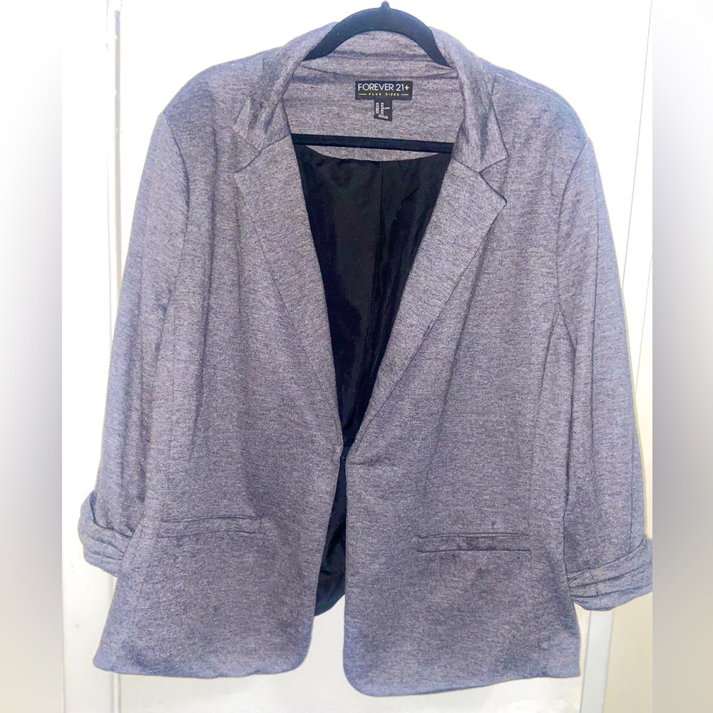 Grey Forever 21 Blazer